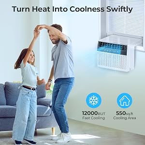 12000BTU window ac unit
