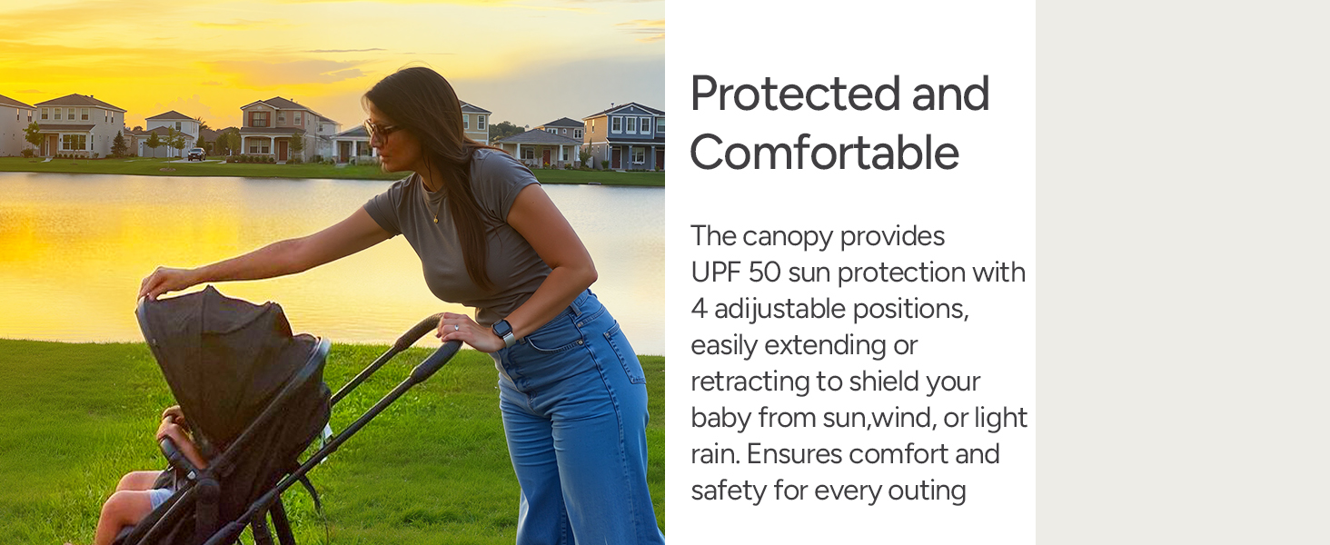 UPF 50 canopy