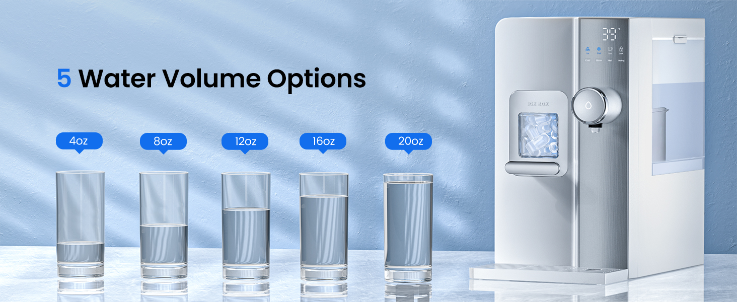 ice maker water filter water dispenser countertop ice machine