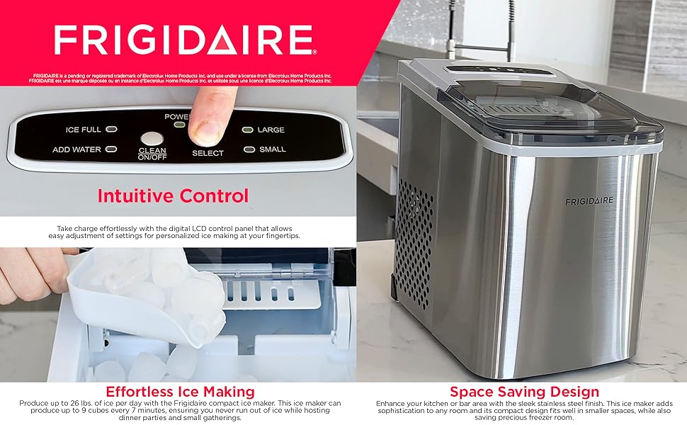 Frigidaire compact ice maker