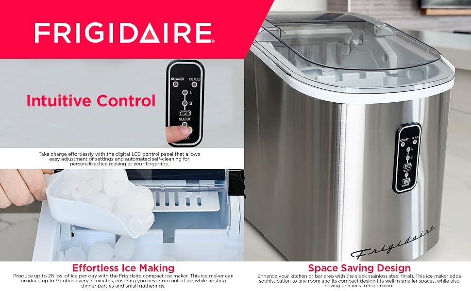 Frigidaire compact ice maker