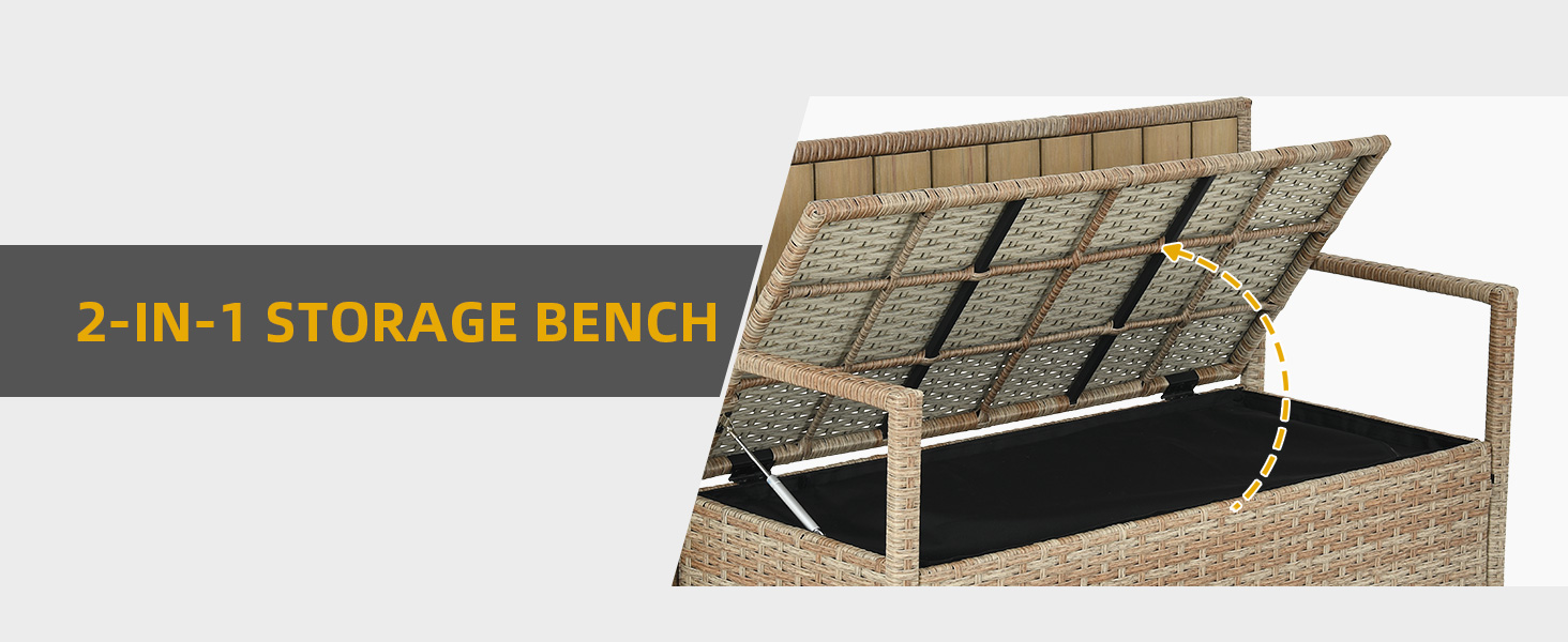 deck box bench