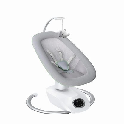 CocoSway 3D Baby Swing Electric Swing for Infants 6 Motions & 4 Speeds Remote Control