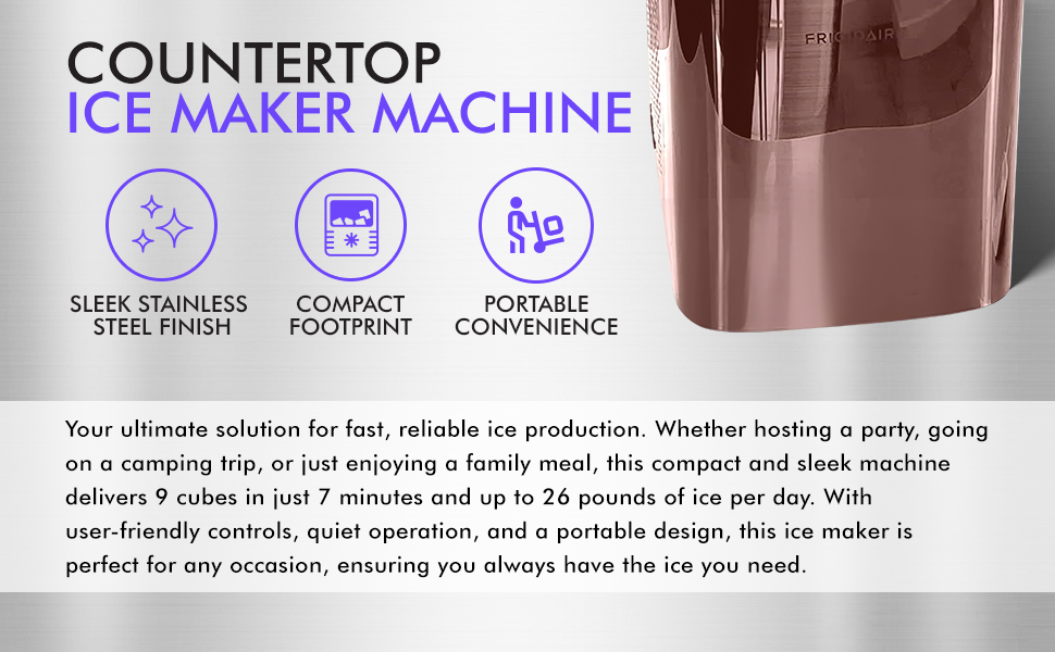 Countertop Ice Maker Machine