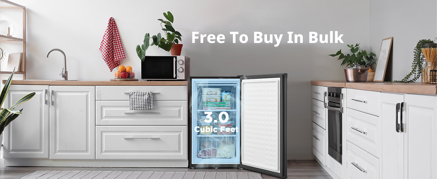 upright freezer
