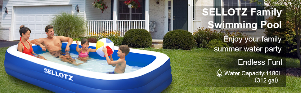 Inflatable pool