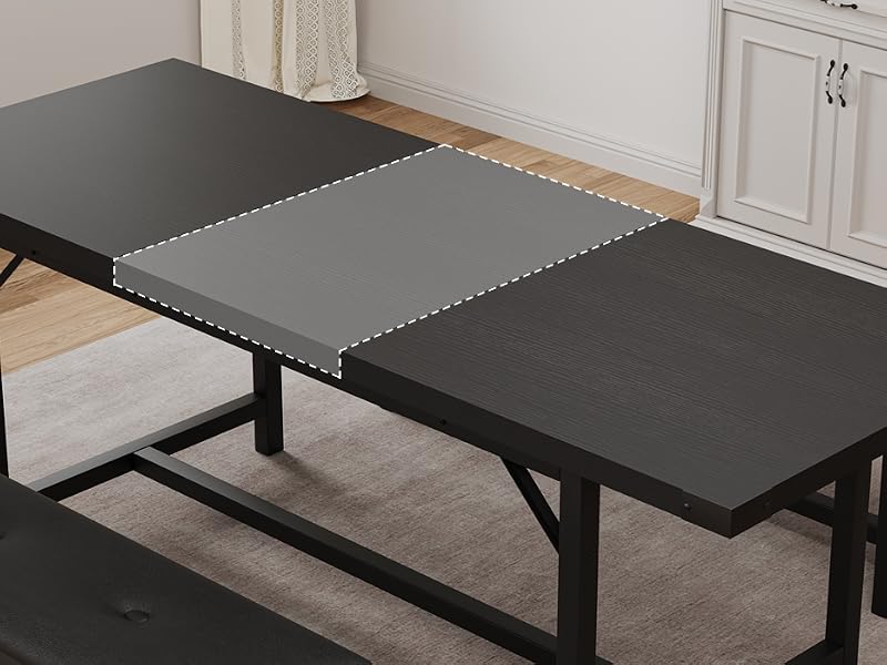 Dining table set for 6