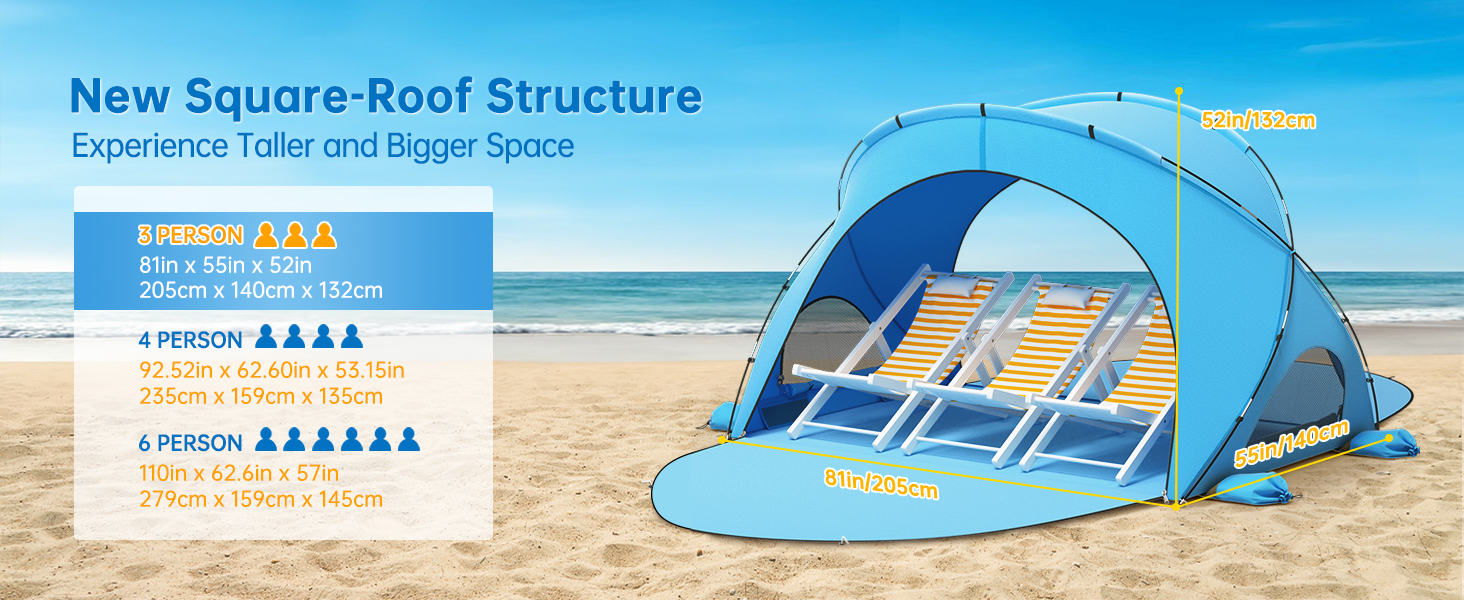 tent for beach