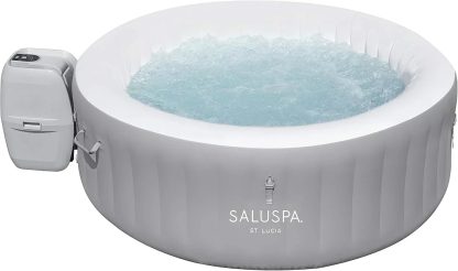 Bestway SaluSpa Miami EnergySense AirJet Inflatable Hot Tub Spa 71" x 26" Portable Hot Tub