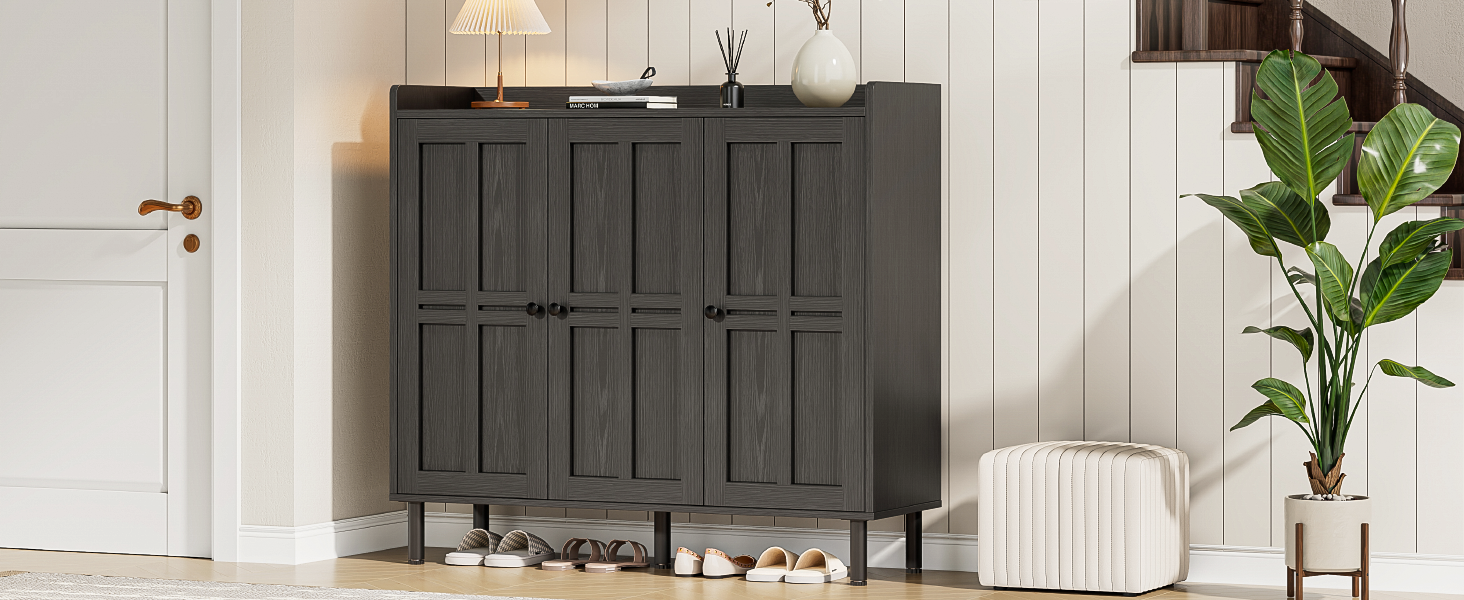 shoe cabinet storage for entryway