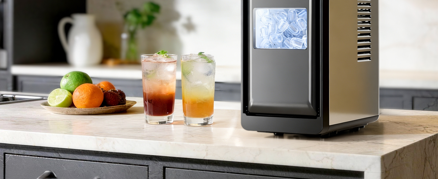 Your On-Demand Ice Solution ?Fast, Reliable, and Countertop Ready