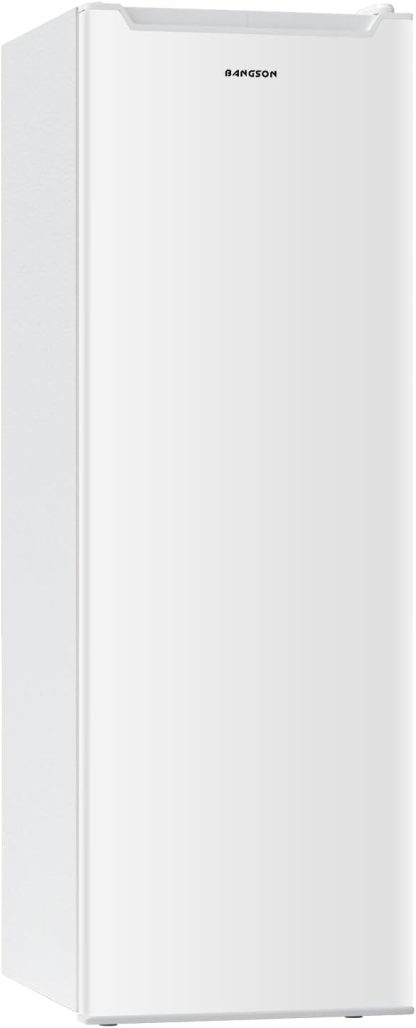 BANGSON Upright Freezer, 7.0 Cu.ft Stand Up Freezer, Convertible Upright Freezer/Refrigerator, Single Door for Kitchen,Garage, Office, Apartment, Silver
