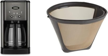 DCC-1200P1 12-Cup Programmable Coffeemaker Coffee Maker, Carafe