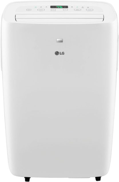 LG 8,350 BTU (DOE) / 12,000 BTU (ASHRAE) Smart Portable Air Conditioner, Cools 350 Sq.Ft. (14' x 25' room size),Smartphone & Voice Control works with LG ThinQ, Amazon Alexa and Hey Google, 115V