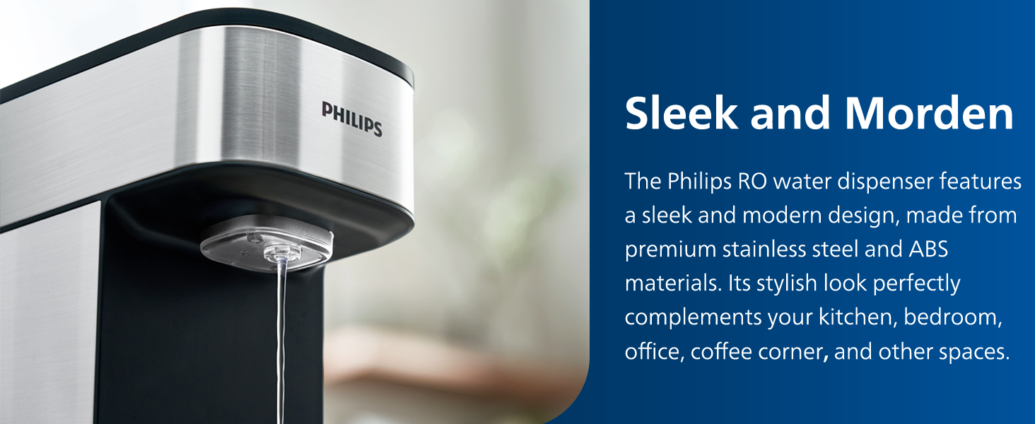 PHILIPS Countertop Reverse Osmosis Water Filter Dispenser