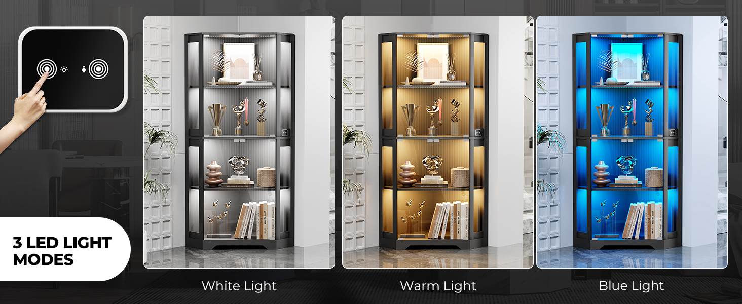 glass display cabinet