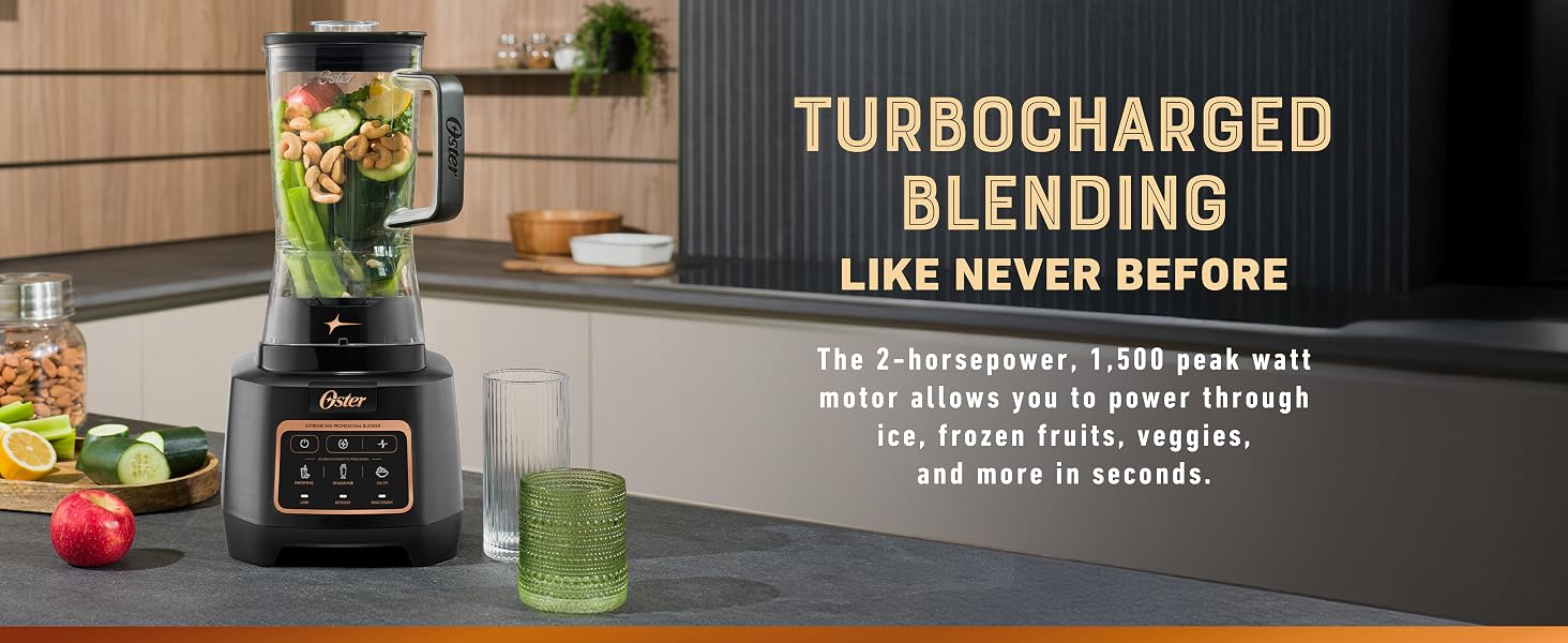 Turbocharged Blending Like Never Before