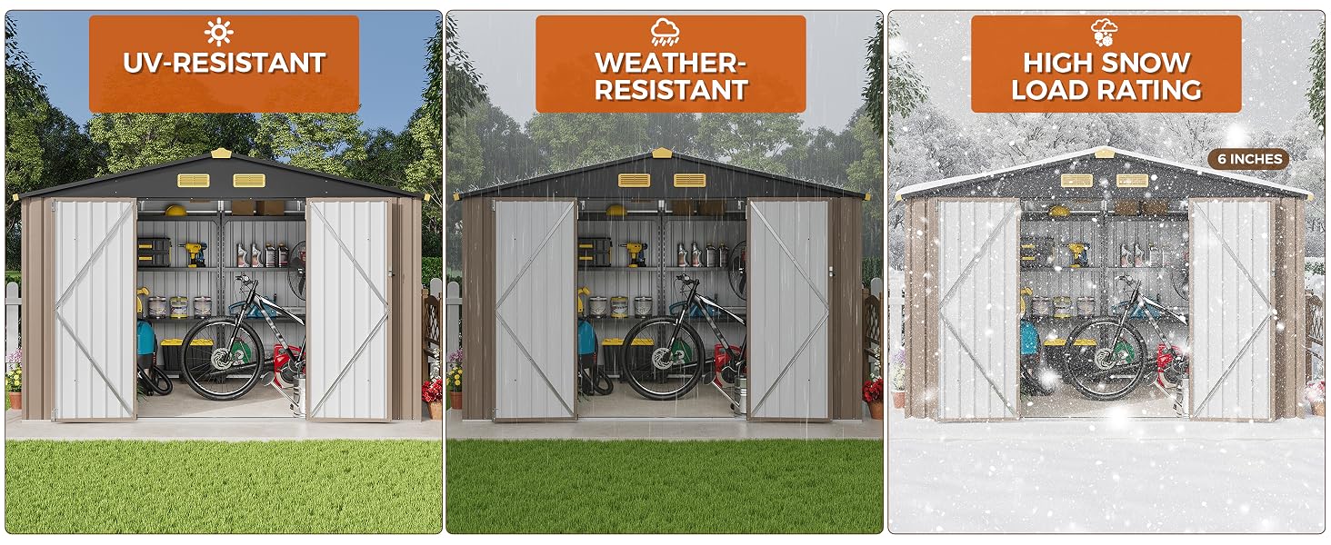 small shed outdoor storage