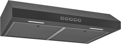 Broan-NuTone Three-Speed Glacier Undercabinet Range Hood with LED Light, ADA Compliant