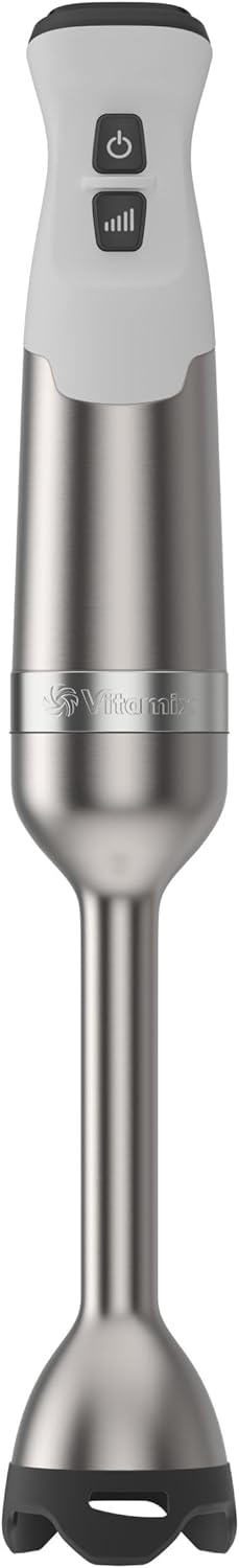 Vitamix 5-Speed Immersion Blender, Professional-Grade Hand Blender with 625-Watt Motor and Stainless-Steel Blade, Stainless Steel/Black