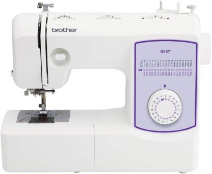 Brother sewing machine, GX37, 37 built-in stitches, 6 sewing feet included