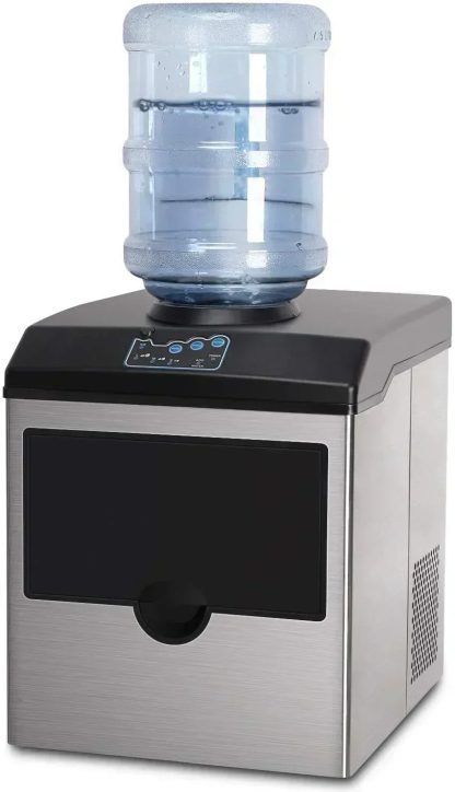Ice Maker with Water Dispenser Ice Cubes ready in 8 Minutes with Ice Scoop