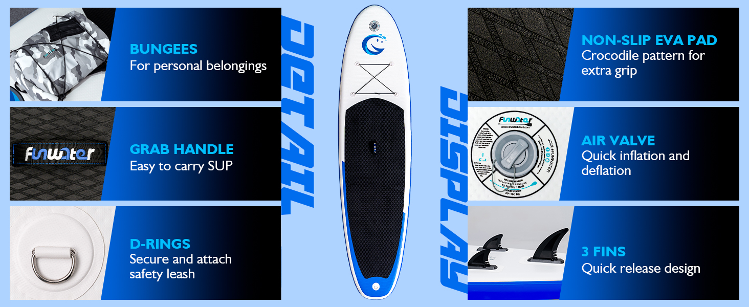 FunWater Stand Up Paddle Board