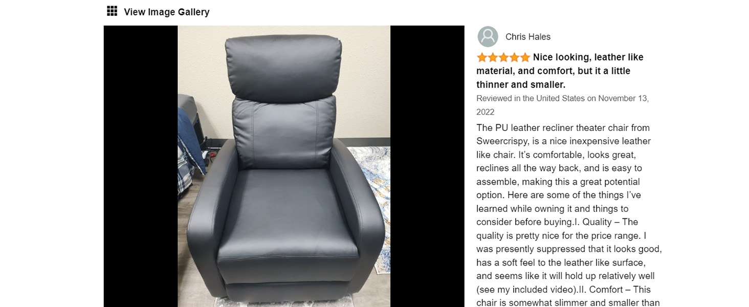 recliner chair 