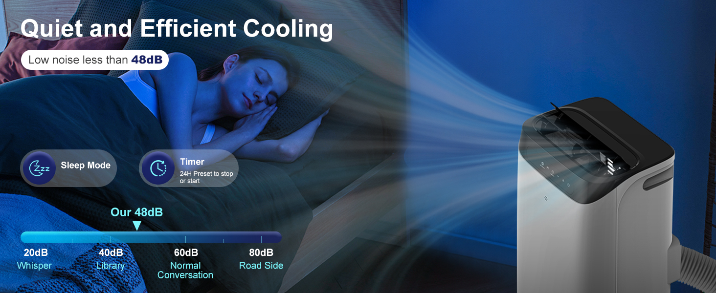 Portable ac unit 14000btu with heat