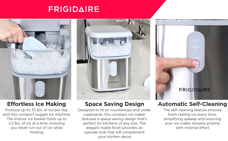 Frigidaire compact ice maker