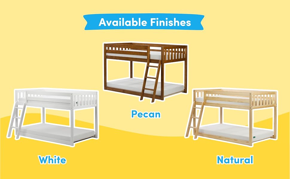 twin over twin bunk bed low to ground camarotes de niños bunkbed floor beds low bunk bed solid wood