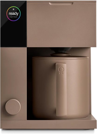 Fellow Aiden Precision Coffee Maker ?10-Cup Thermal Carafe, Programmable Drip Coffee Machine, Single Serve & Batch Brew, Adjustable Brew Strength, Removable Water Tank, Matte Black