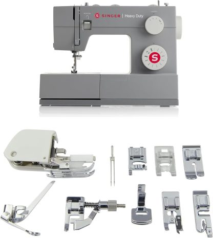 SINGER 4411 Heavy Duty Pink Sewing Machine with Accessories / / High Speed