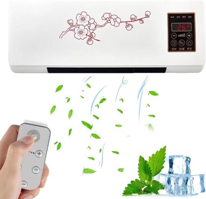 2025 New Climafy Air Conditioner, Climafy Portable Air Conditioner Split Max, Multifunctional Wall Air Conditioner, Effortless Cooling Anywhere with Split Max, Quiet Operation for Home, Office (D)