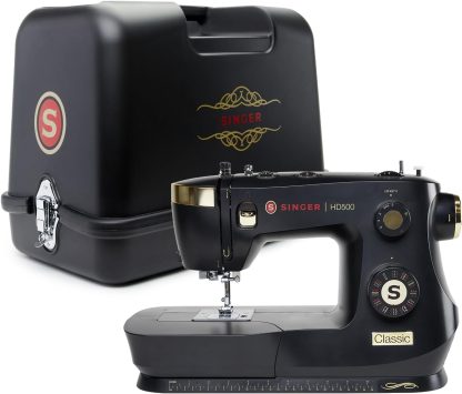 SINGER Special Edition Super Bundle / Vintage Style Heavy Duty 500 Classic Sewing Machine Plus Carrying Case