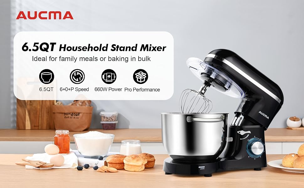 Electric stand mixer