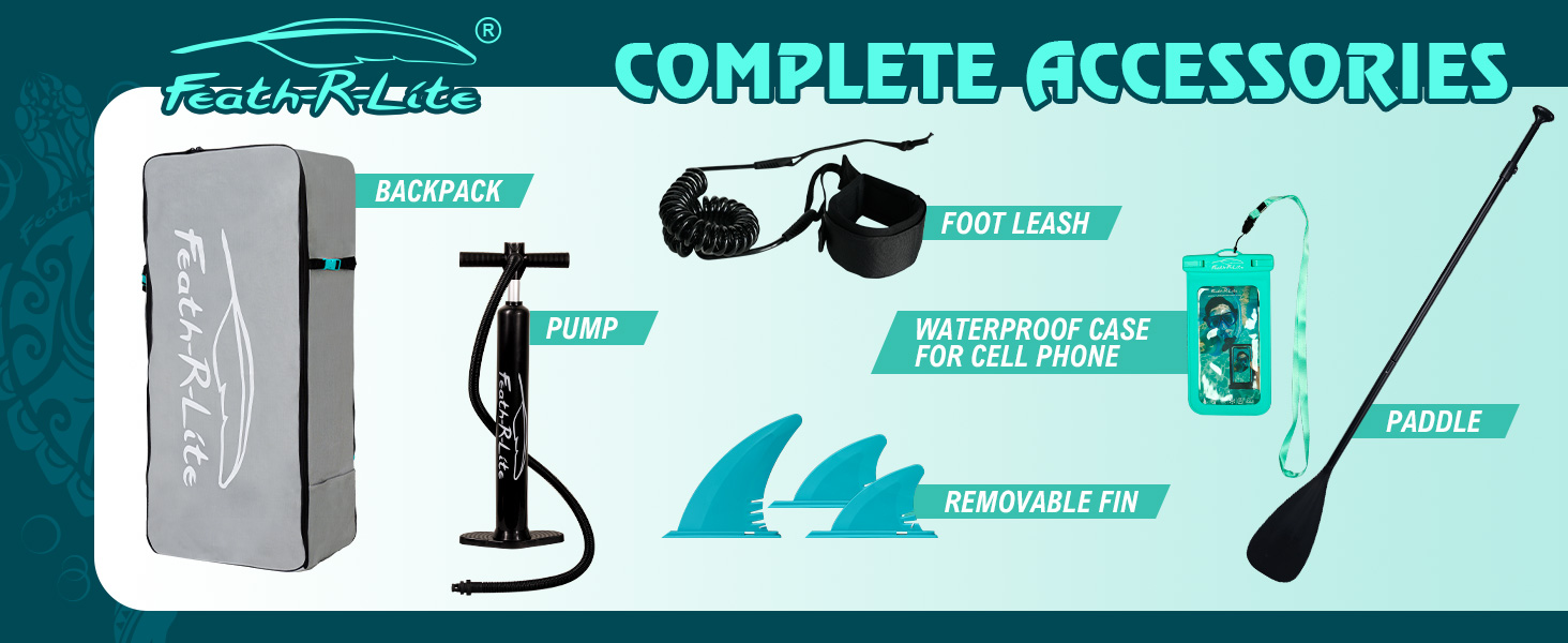paddle board complete accessories