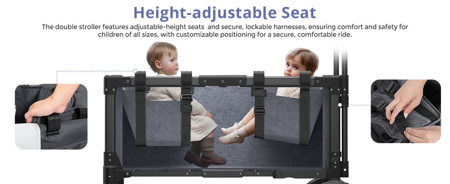 wagon stroller for 2 kids