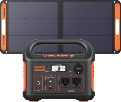 Portable Power Station Explorer 300 293Wh Backup Lithium Battery Solar Generator for Outdoors