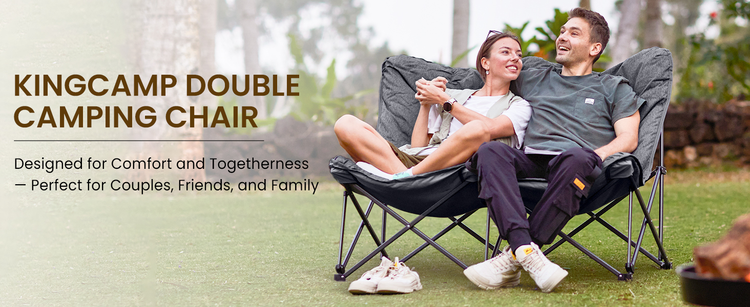 butterfly double camping chair