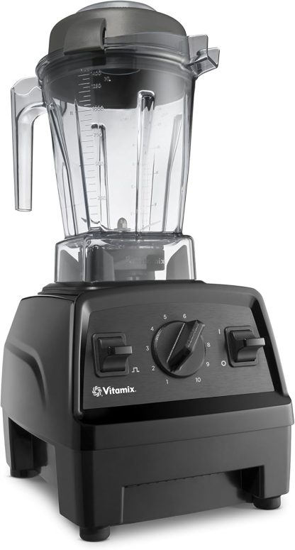 Vitamix Explorian E310 Blender, Professional-Grade Kitchen Blender for Smoothies, Soups, Juices and More, 10-Speed, Stainless Steel Blades, Self-Cleaning Kitchen Appliance, 48 Oz Container, Black