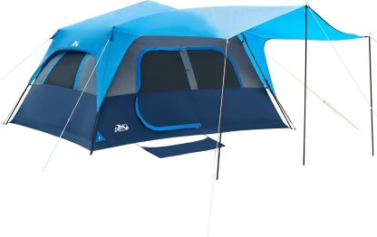 Quick-opening tent, family camping tent, pop-up camping tent, large waterproof tent for outdoor camping