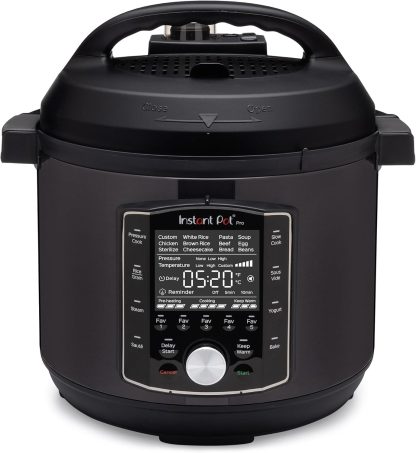 Instant Pot Pro 10-in-1 Pressure Cooker, Slow Cooker, Rice/Grain Cooker, Steamer