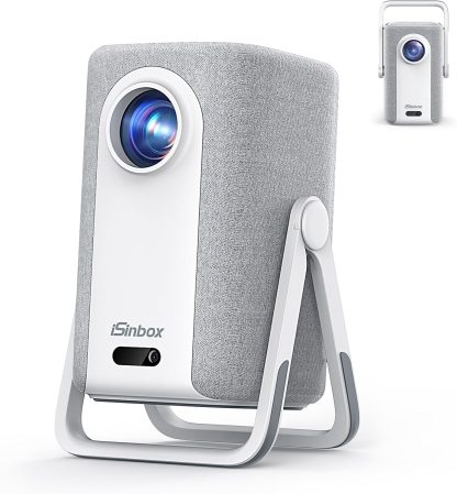 [Short Throw/1200ANSI/Built in Apps] 4K Outdoor Projector with WiFi and Bluetooth