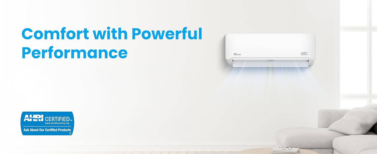 Ductless mini split ac/heating system