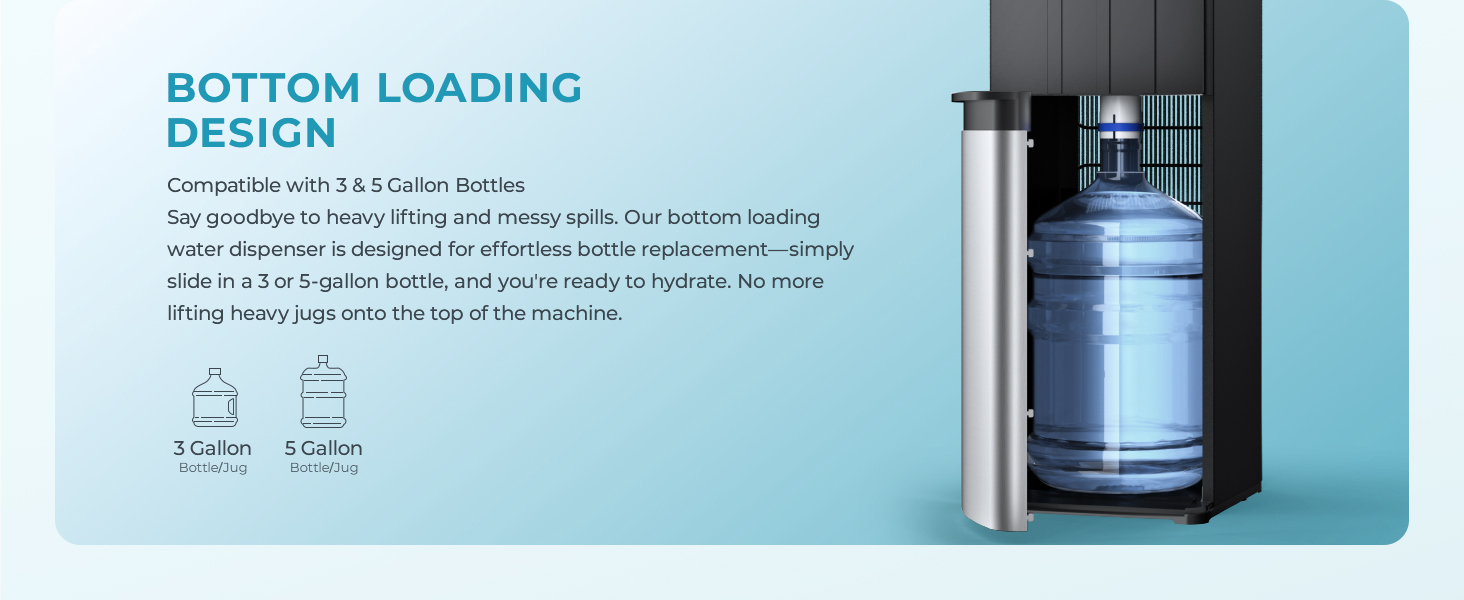 Bottom Loading Water Dispenser