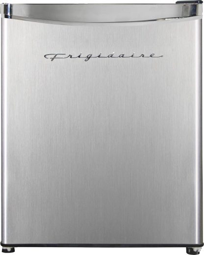 Frigidaire Upright Freezer, 6.5 cu. ft., Deep Freeze, Vinyl Coated Metal with Wire Shelving, Compact for Kitchen, RV, Dorm, Cabin, and Trailer, Platinum Design Series, Silver - 21D x 23W x 56H