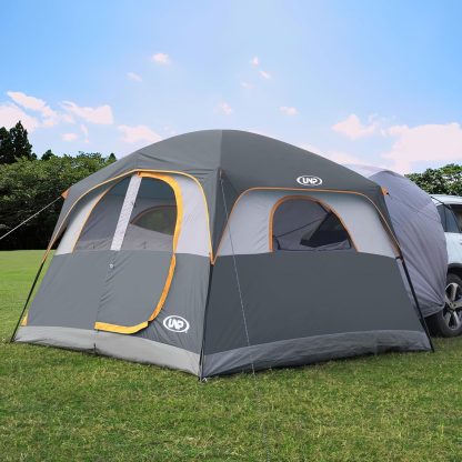 SUV Tent for Camping, 6-Person SUV Tailgate Tent - Easy Set Up with Rainfly, 10'x9'x78in(H)