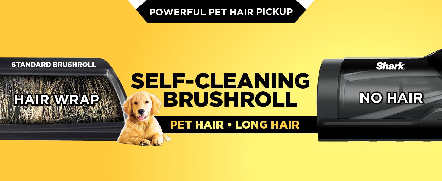 self cleaning brushroll, pet vacuum cleaner, pet vacuum, pet hair vacuum, vacuum for pet hair