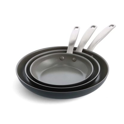 Hard Anodized Healthy Ceramic Nonstick 10 Piece Cookware Pots and Pans Set